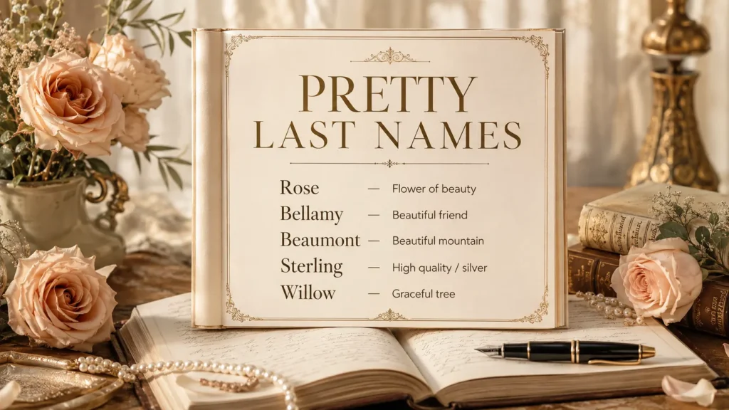 Pretty Last Names