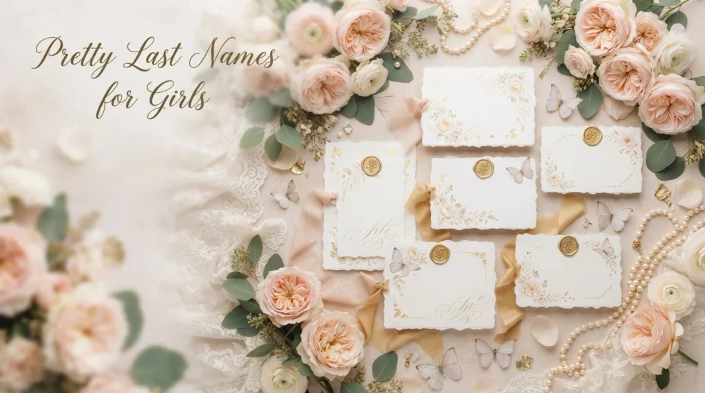 Pretty Last Names for Girls