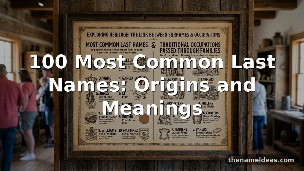 100 Most Common Last Names