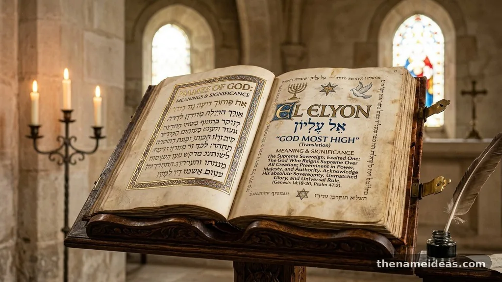 El Elyon: God Most High - Names of God: Meanings and Significance