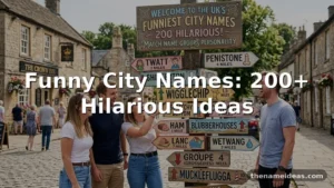 Funny City Names: 200+ Hilarious Ideas