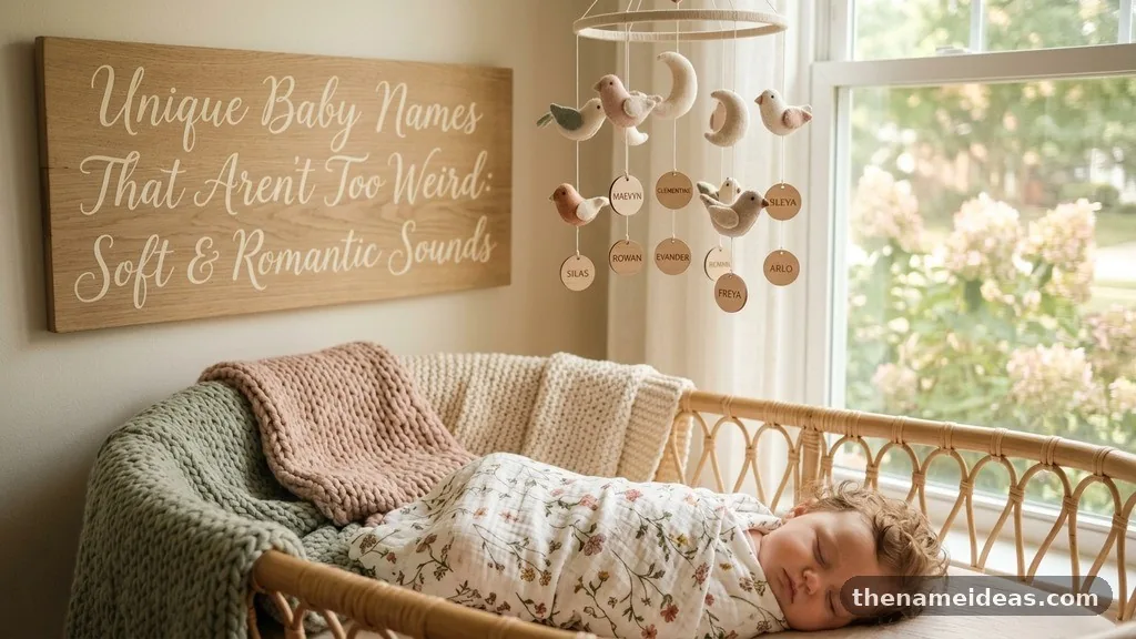 Names with a softer, romantic sound - Unique Baby Names That Aren’t Too Weird