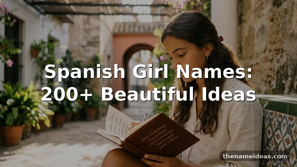 Spanish Girl Names: 200+ Beautiful Ideas