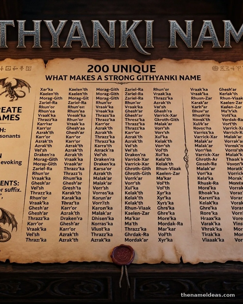 What Makes a Strong Githyanki Name? - Githyanki Names: 200+ Unique Ideas